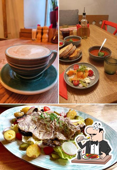 Еда в "Пиццерии Спаллетти"