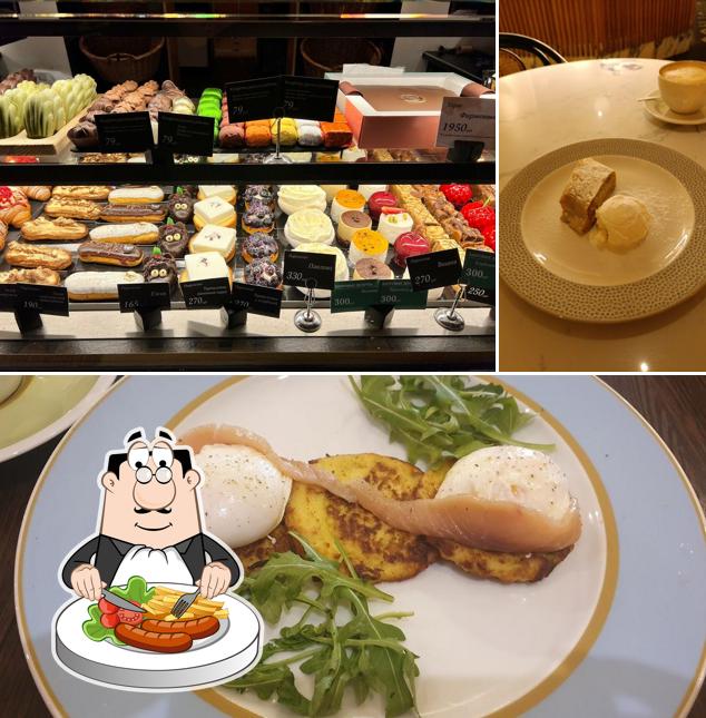 Блюда в "Круассане-кафе"