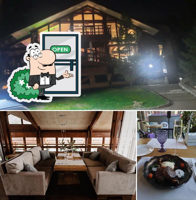 Наслаждайтесь видом , который открывается из "Chalet River Club"