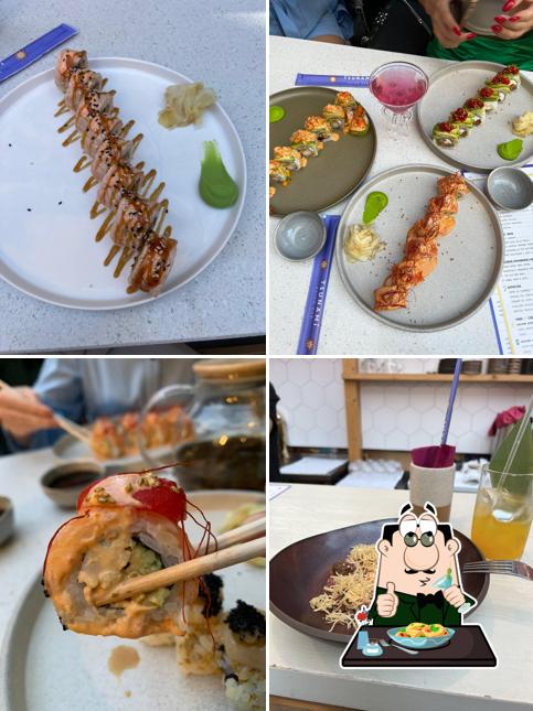 Еда в "Цунами"