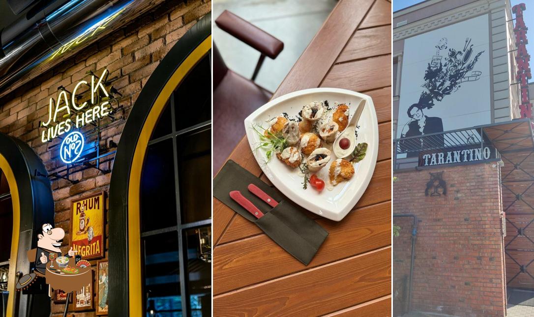 Еда в "Тарантино Баре & Гриле"