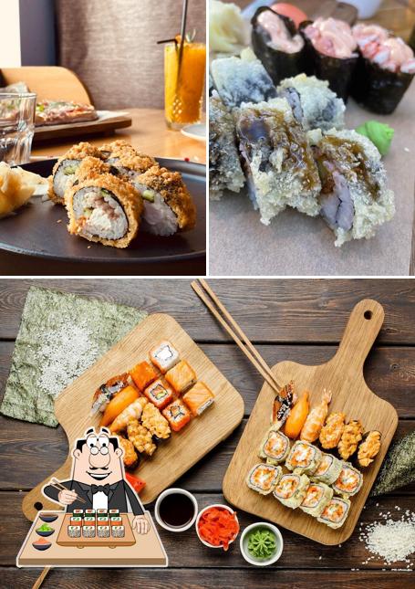 Попробуйте разные сеты суши