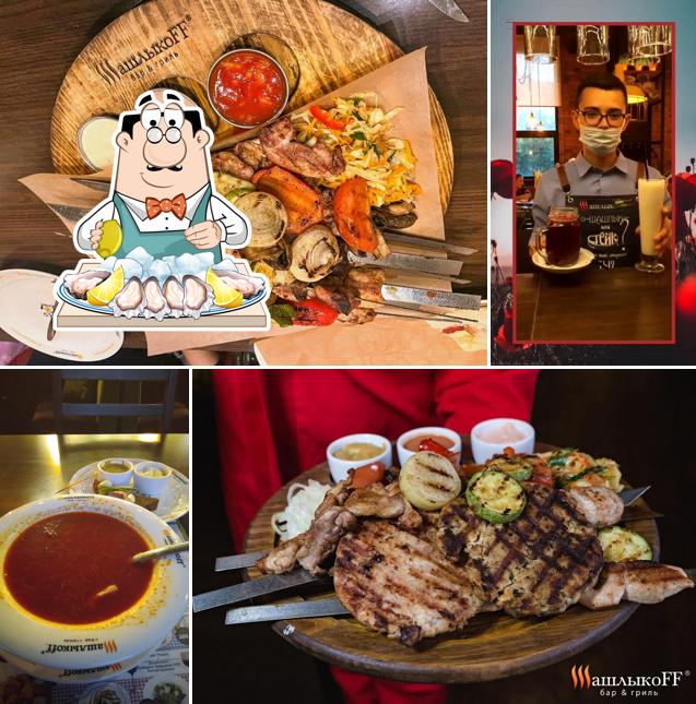 Устрицы в ""