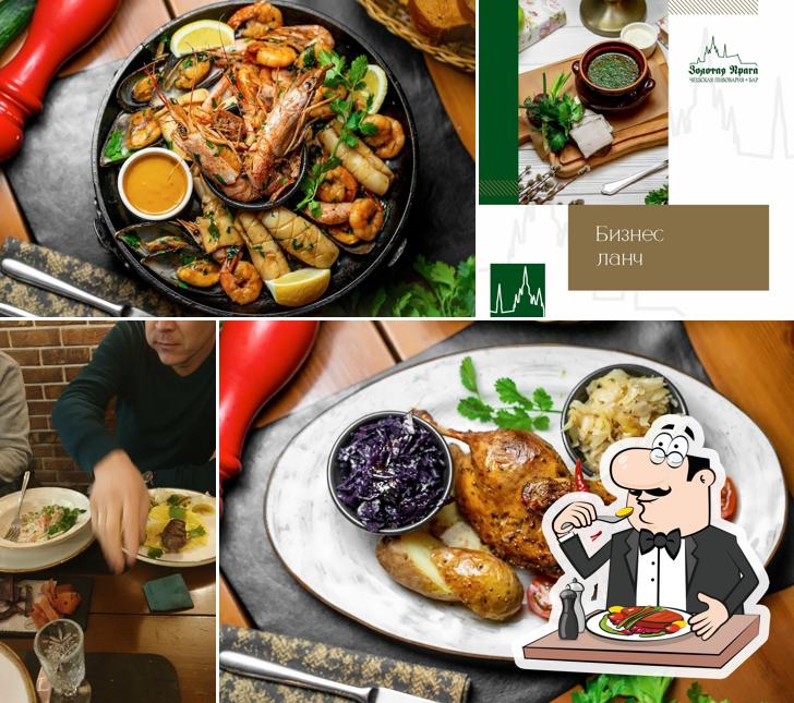 Блюда в "Золотой Праге"