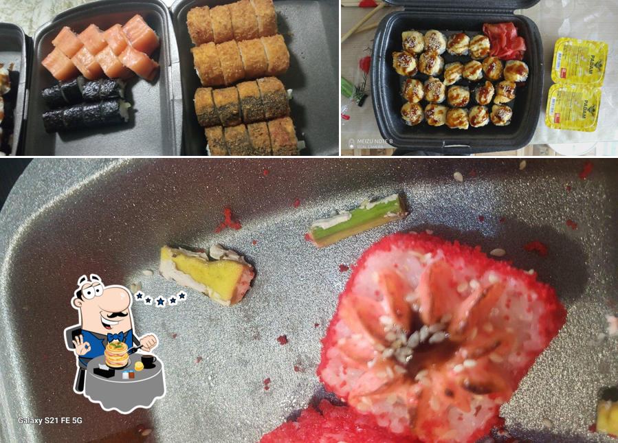 Еда в "Тобико"