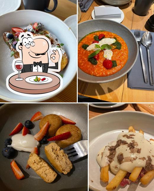 Еда в "Моне"