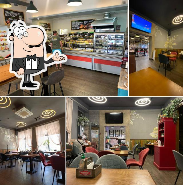 Посмотрите на внутренний интерьер "Комбинат Качественного питания"