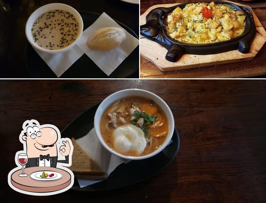 Блюда в "Сеновале"