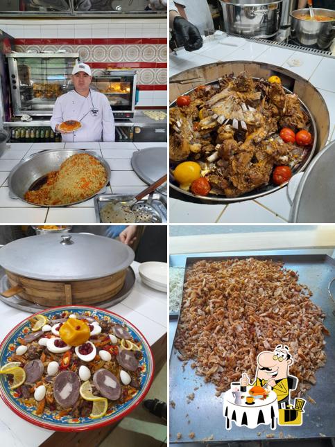 Еда в "Курах гриль Шаурма"