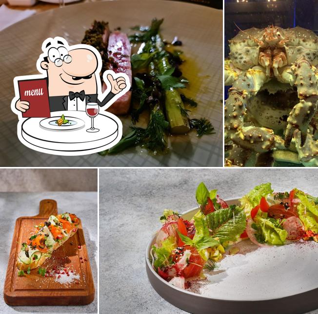 Еда в "Ресторане DOM"