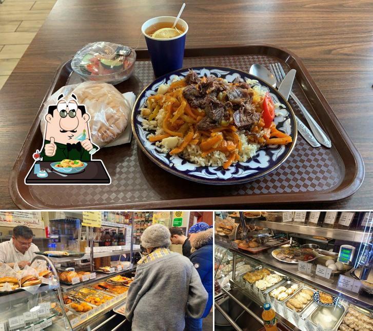 В Интернациональная есть еда, напитки и многое другое