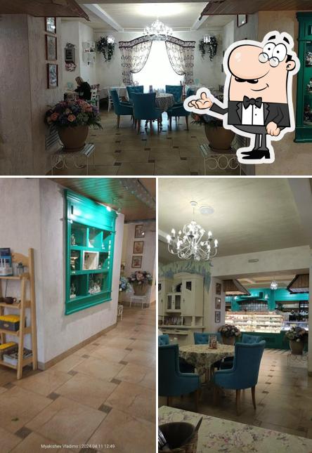 Посмотрите на внутренний интерьер "Контраста Прованс"