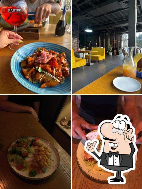 Посмотрите на внутренний интерьер "Nippon House"