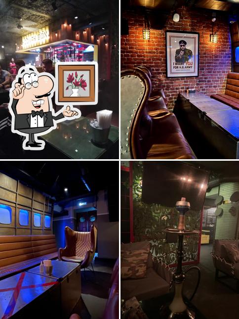 Интерьер "Ресторана НООКАН BOX Aviator"