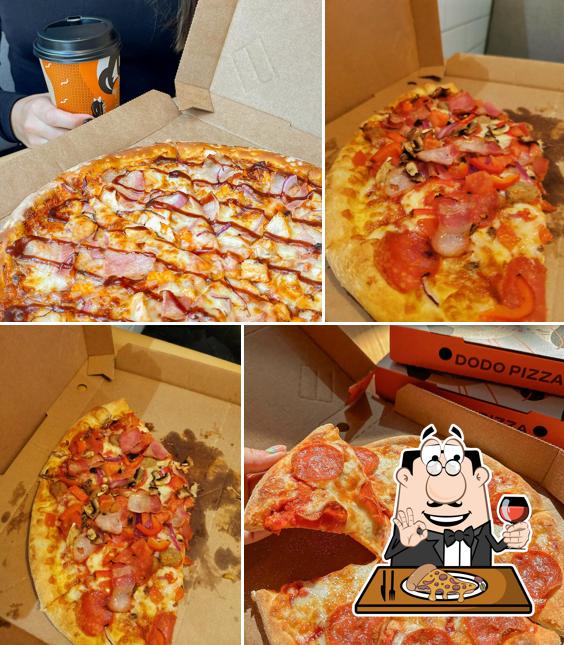 Закажите разные варианты пиццы