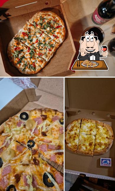 Закажите разные виды пиццы