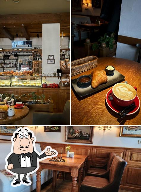 Посмотрите на внутренний интерьер "23 Cafe boulangerie"