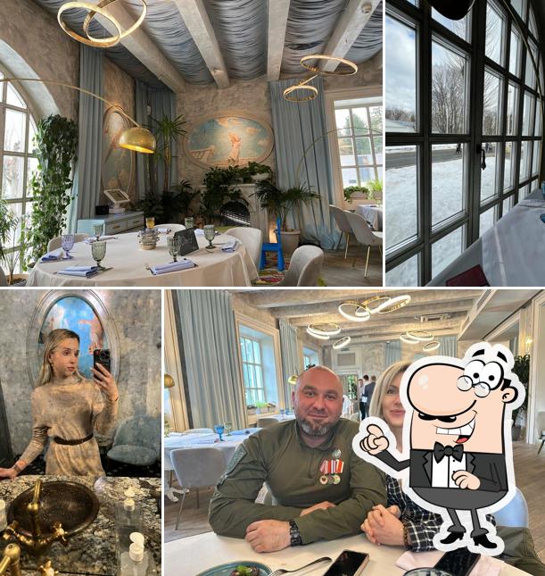 Посмотрите на внутренний интерьер "Московского Неба"