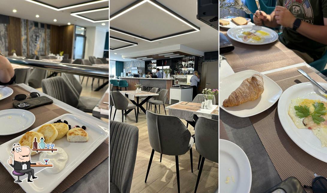 Посмотрите на внутренний интерьер "Ресторан Витебск"