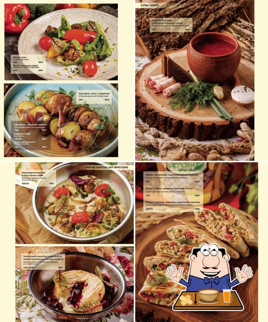 Еда в "Рыбацкой деревне"