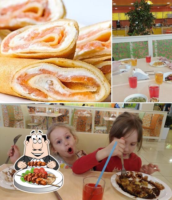 Блюда в "Маминых блинах"