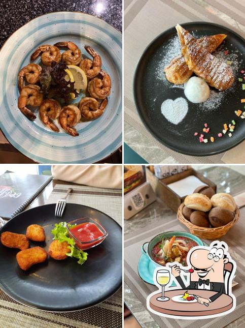 Еда в "Кафе "Брынза""