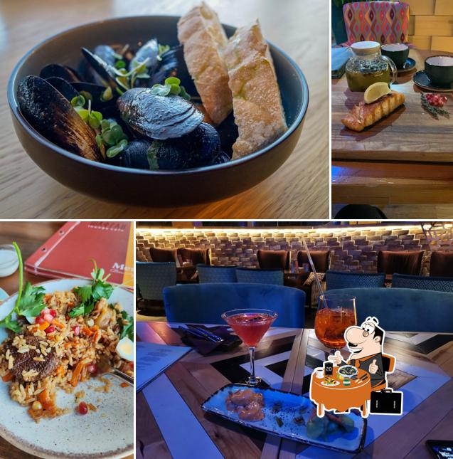 Моллюски в "Шафран lounge cafe"