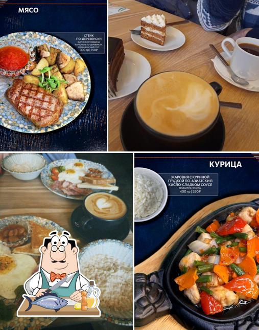 Лосось гриль в "Терраццо"