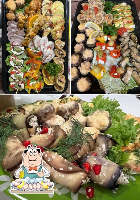 Устрицы в "Ресторане "Семе Слонове""