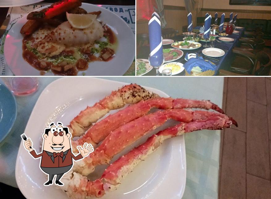 Еда в "Неводе"