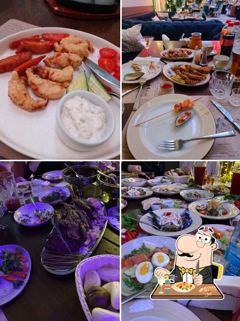 Еда в "Ресторане "Каспий""