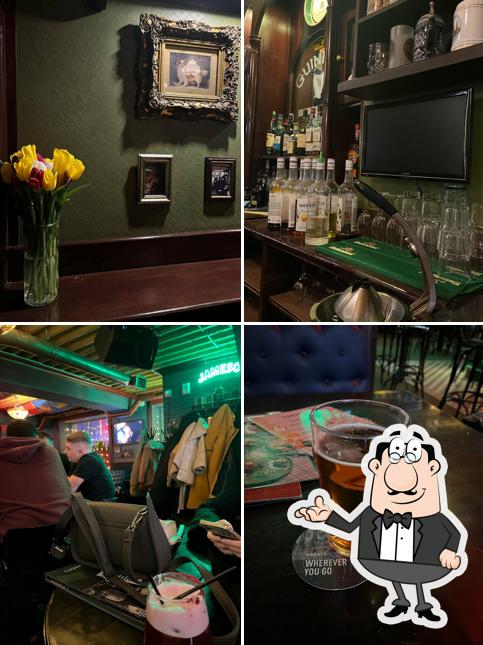 Посмотрите на внутренний интерьер "Харата'са Паб"