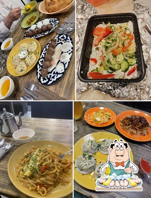 Устрицы в "Чайхана"