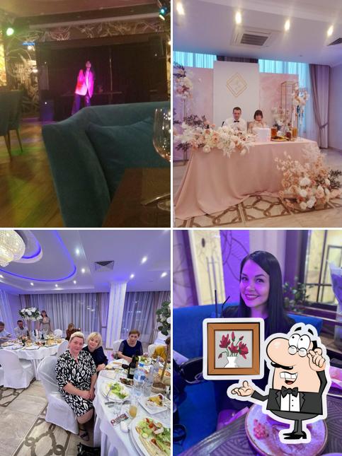 Посмотрите на внутренний интерьер "Граната"