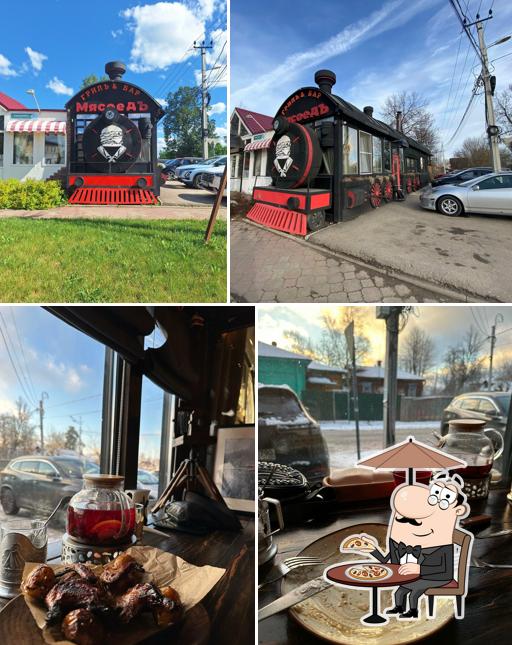 Внешнее оформление "Гриля-бара Мясоед"