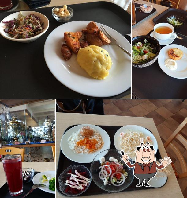 Блюда в "Самоваре"