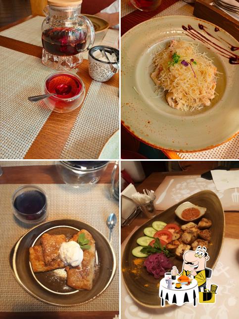 Шоколадный мусс в "Изюме"