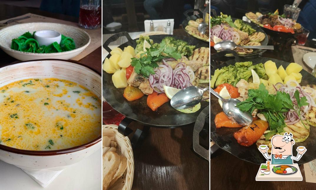 Блюда в "Ресторане "Каспий""