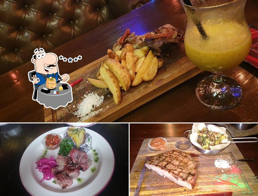 Блюда в "Углях"