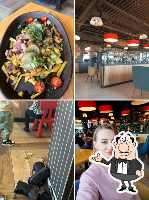 Посмотрите на внутренний интерьер "Пиццерии "То-То""