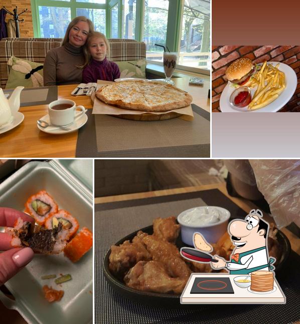 Блины в "Кафе Crazy Tomatoes"