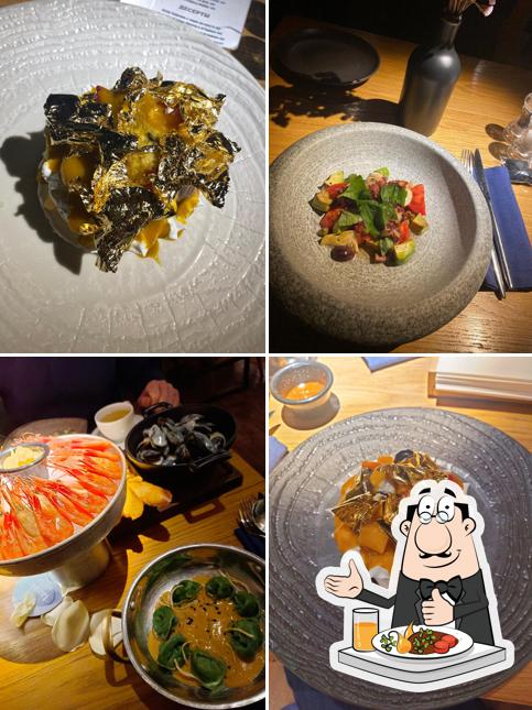 Блюда в "Lambic Seafood"