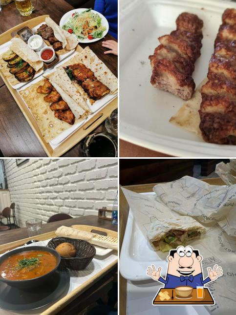 Еда в "Шашлычном Дворе 1"