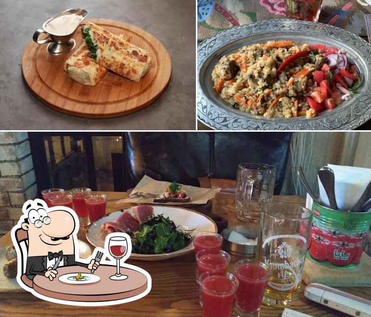 Блюда в "Чайхане Дюшес"