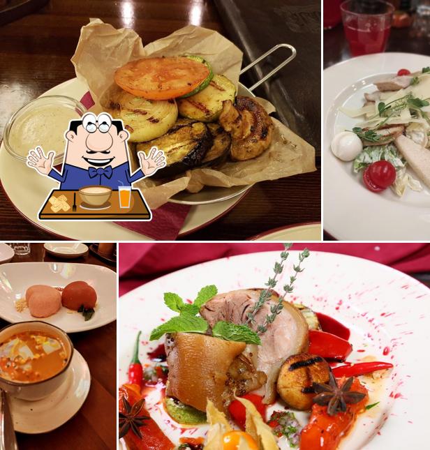 Еда в "Углях"