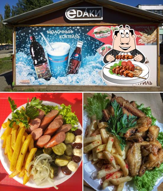 Еда и внешнее оформление в Еда'ки