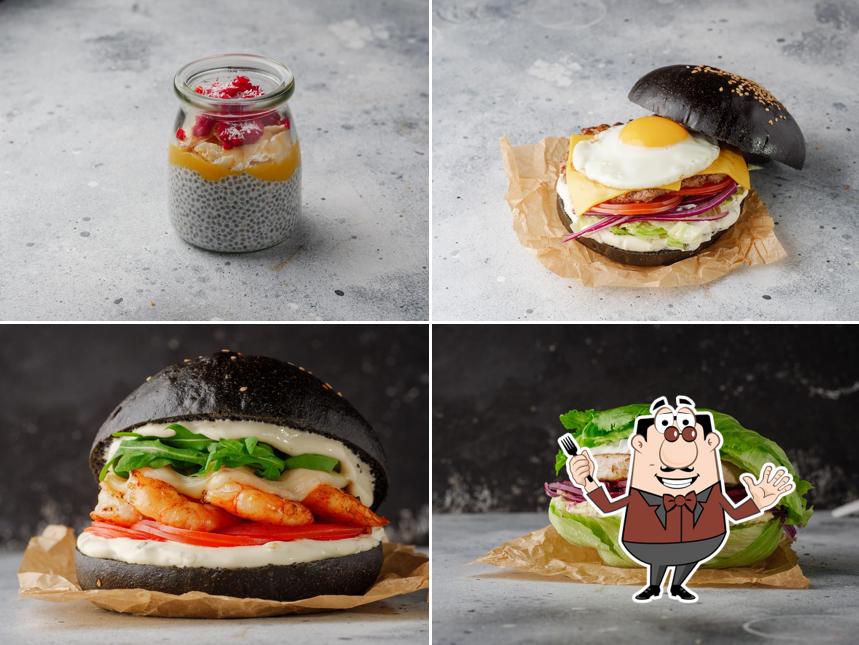 Еда в "Креветки и бургеры"