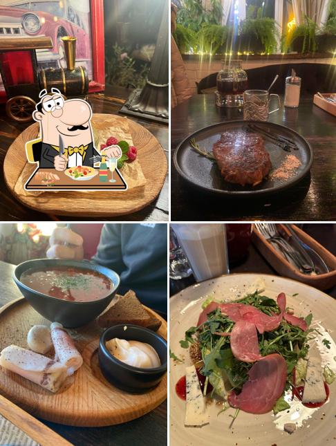 Блюда в "Гриле-баре Мясоед"