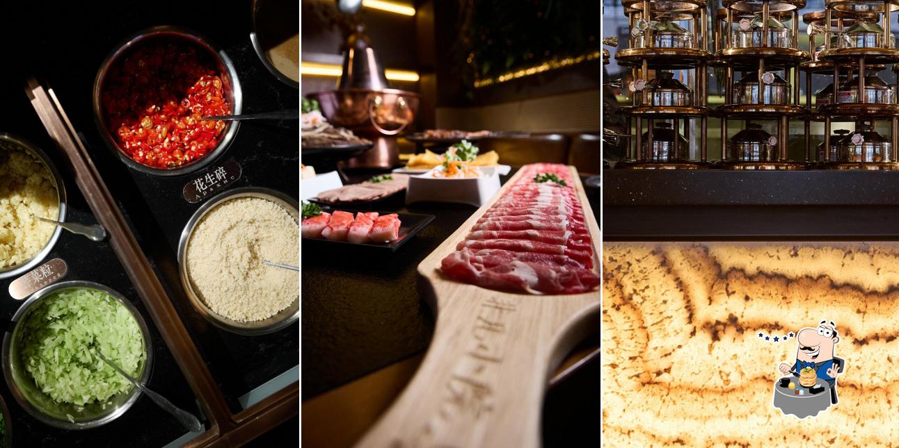 Еда в "Feifan Hot Pot"