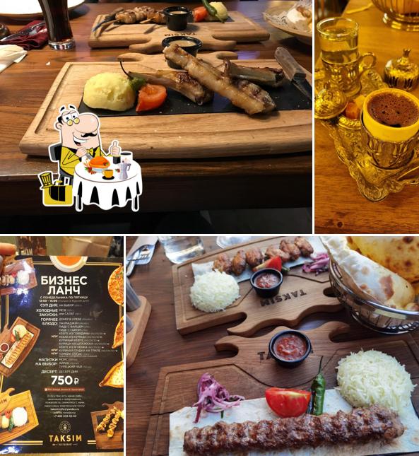 Еда в "Taksim"